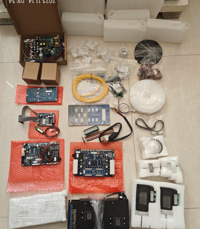 未命名的设计 Kit xp600 for Upgrading Chinese Inkjet Printer with 2 xp600 printheads (roll to roll style) - 图片 1